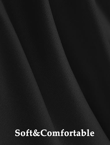 EXARUS Girls Sweatpants with Cargo Pockets Elastic Waistband Wide Leg Causal Kids High Waisted Pants 6-14Y2