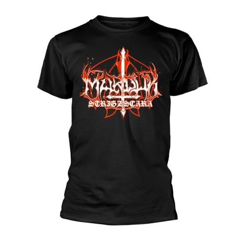 T-shirt Marduk Warwolf homme noir anti-déformation et confortable