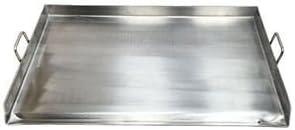 Miniatura 2 de Plancha de parrilla superior plana de acero inoxidable resistente de 32 pulgadas para quemador doble