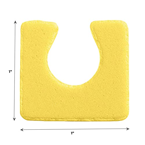Image of ForPro Sole Toe Separators, Assorted Colors, Individual Pedicure Toe Separators, 1 inch W x 1 inch L, 144-Count