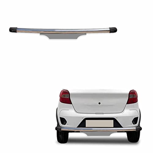 Image of DriveStylish Stainless Steel High Gloss Safety Rear Bumper Protector Sutaible for Ford Freestyle