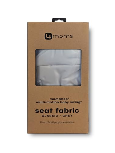Image of 4moms Extra Seat Fabric, MamaRoo Baby Swing, Model 1046, Grey Classic
