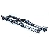 PLUS ROBUSTE ET STABLE : La partie extérieure de la fourche est plus stable et plus résistante grâce à un alliage d’aluminium/magnésium de haute qualité. Elle vous protège mieux lors de vos sorties à vélo.