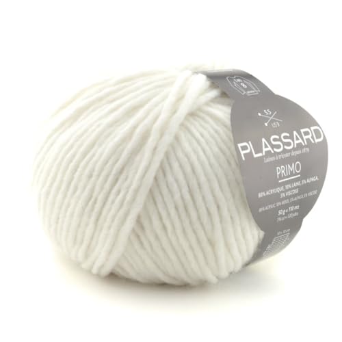 Laine mèche Tendance Primo 02 Blanc Cassé