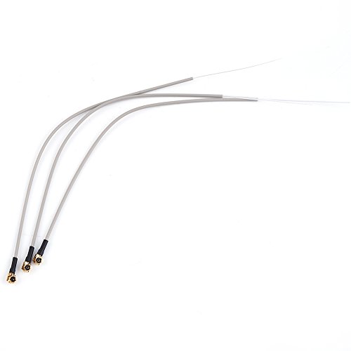 2. 4G ABS Aircraft Receiver Antenna, Compatible IPEX Port 20Pcs 2. 4G Receiver Antenna for Futaba Fr