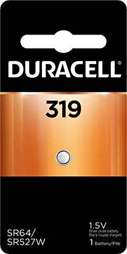 Duracell - 319 Silver Oxide Button Battery - long lasting battery - 1 count