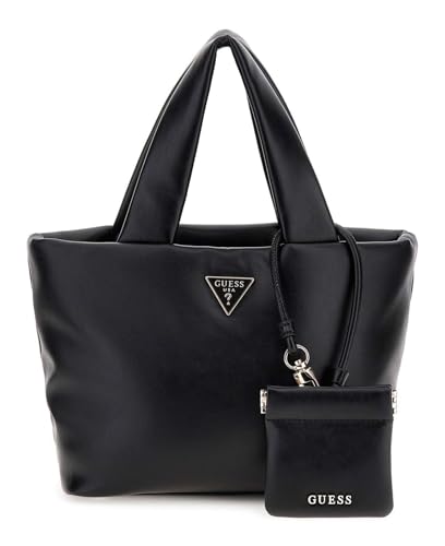 Sac à main GUESS Sunetra Mini Tote noir chic et compact pour femme
