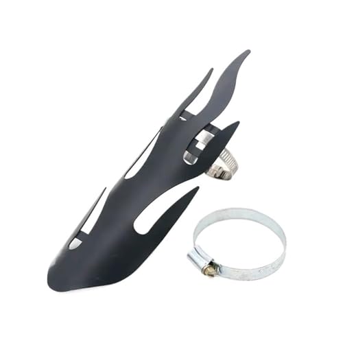 モーターサイクル用ヒートシールド ハーレー ユニバーサル オートバイ用 湾曲排気マフラー パイプ ヒートシールド カバー ガード プロテクター