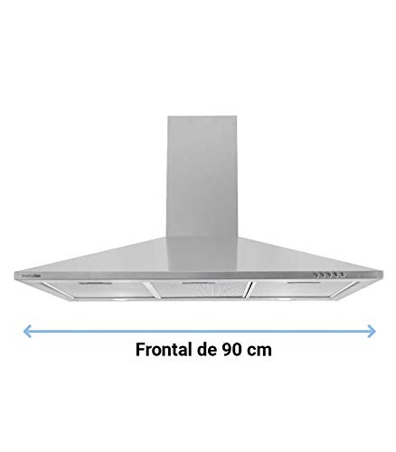 Universal-Blue-Campana-Piramidal-de-Acero-Inoxidable-90-cm-3-Velocidades-Potencia-450-m3h