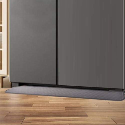 Alfombrillas para refrigerador impermeables y protector de suelo lavable para cocina 3