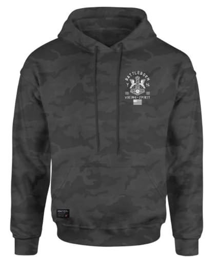 Howitzer Style Men's Hoodie Battle Pullover Military Grunt MFG2