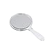 OIGUMR Small Double-Sided Handheld Mirror 1X/2X Hand Mirror Cute Hand Mirror 4.5 x 8.2 inch Clear