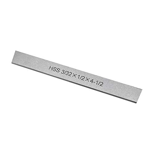 MH GLOBAL Cut Off Parting Blade High Speed Steel 3/32 Inch x 1/2 Inch x 4-1/2 Inch