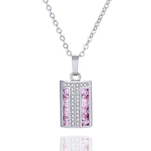 Collar de diamantes con gemas moradas de diseño exclusivo y acabado de alta joyería para gala