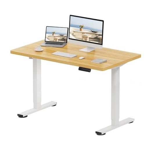 FlexiSpot E1 Plus ONE PIECE Electric Standing Desk Height Adjustable Sit Stand Desk with Memory Smart Panel(120 * 60cm, White Frame+Maple Desktop) 25 FlexiSpot E1 Plus ONE PIECE Electric Standing Desk Height Adjustable Sit Stand Desk with Memory Smart Panel(120 * 60cm, White Frame+Maple Desktop)