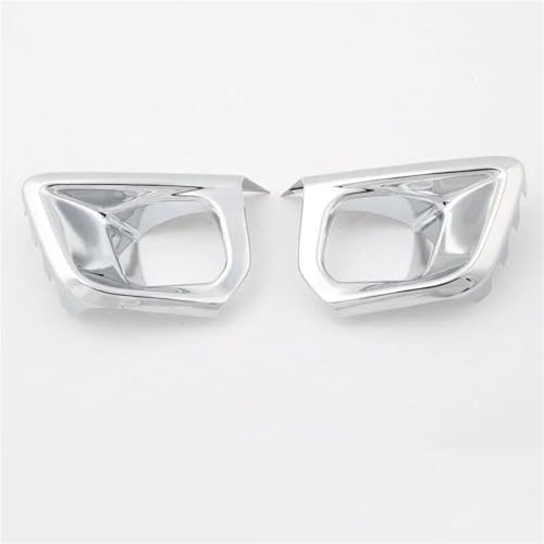 Rejilla de luz antiniebla delantera para Peugeot 2017-2020 con elegante marco cromado 6