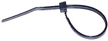 10 "インチケーブルタイ100パックブラック50 lb ZIP UVバッグ100のZipケーブルワイヤタイセルフロッククイ