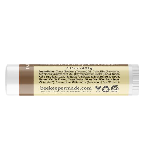 Image of Beeswax Bulk Lip Balm, 40 Count | For Men, Women, and Children. Great for Gifts, Showers, & More (Vanilla)