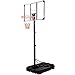 Merax - Verstellbarer Basketballständer mit Rollen,Standfuß mit Wasser/Sand befüllbar,höhenverstellbare von 2.25 bis 3.05 m,Outdoor IndoorErwachsene