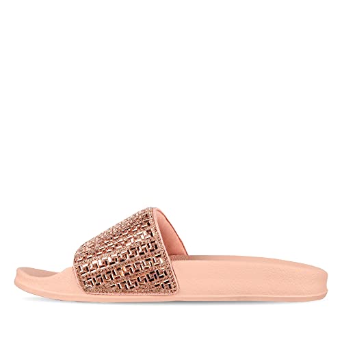 Skechers Skechers Women's Cali POP UPS - NEW SPARK, Rose Gold, 7 M
