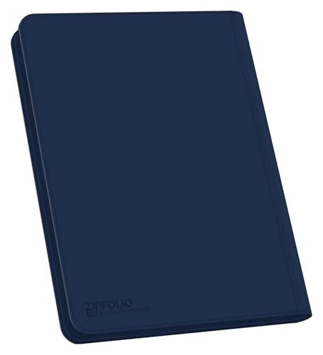 Image of Ultimate Guard Zipfolio 320 - 16 Pocket Xenoskin Blue