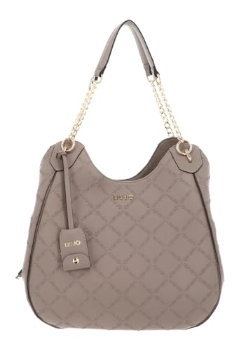 Sac Liu Jo Adonide satchel bag aux finitions soignées couleur taupe