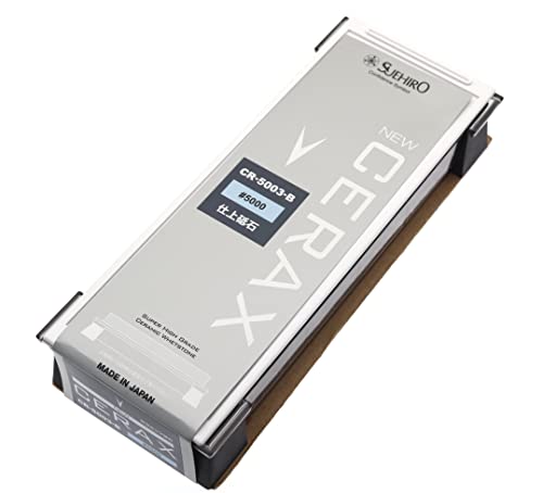 Piedra de afilar japonesa Suehiro New Cerax CR-5003-B grano 5000 afilado cuchillos de cocina y herramientas Cover