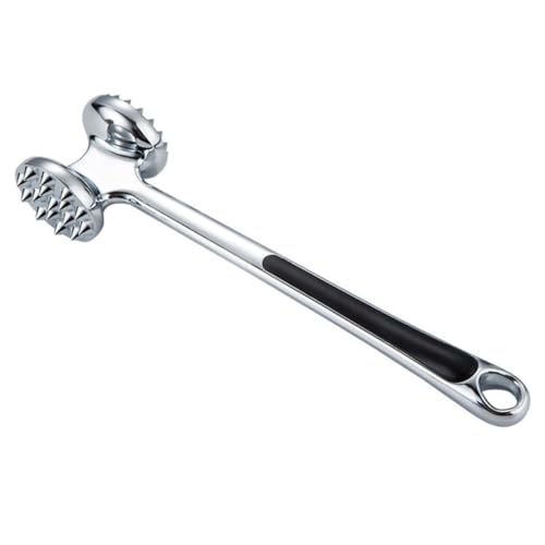DRESSOOS Mazo Martillo para Carne Resistente al Desgaste de Aleación de Zinc de Carne y Seguro para Alimentos Adecuado para Cocina y Barbacoa en Restaurante