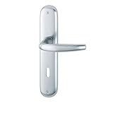 Produktvariante: Türgriff-Garnitur (beidseits Griff); Türdicke von: 35; Türdicke bis: 45; Material: Aluminium