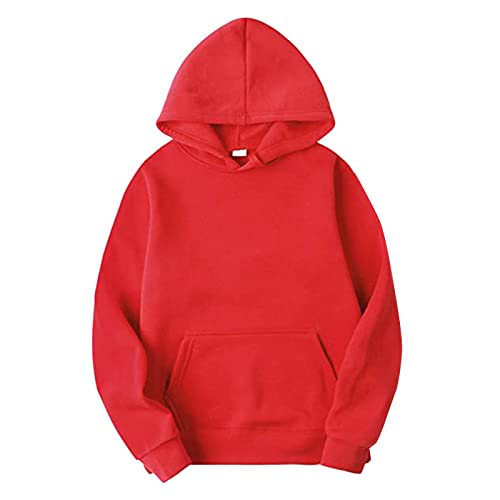 Generisch Sudadera con capucha para hombre, manga larga, clásica, cálida, con capucha, informal, sudadera con capucha, sudadera con cordón, sudadera con capucha, sudadera con capucha, sudadera con