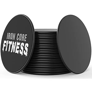 Fitness Discs Sliders. Aerobic Sliders Bootcamp Equipment for HIIT Cardio Or Strength. Workout Sliders Bulk. Core Sliders Pack