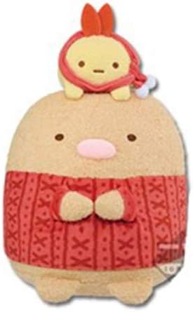 Amazon 一番くじ すみっコぐらし ここがおちつくんです 冬のほかほかフード ラストワン賞 とんかつとえびふらいのしっぽぬいぐるみ おもちゃ おもちゃ