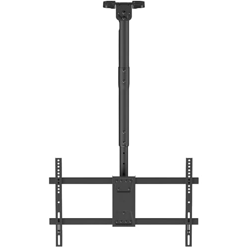 PrimeCables Ceiling TV Mount, Full Motion Hanging TV Mount Bracke...