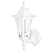 Produktbild Kwazar Luminaire Außenwandleuchte E27 IP44 Weiss Rustikale Außenlampe max 60W  Wetterfeste Wandbeleuchtung für Hauswand, Garten & Eingangsbereich | ERANO.A Außenleuchte