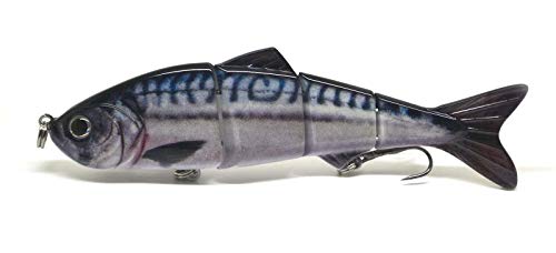 FISHIN ADDICT JOEY MACKEREL lubina Swimbait articulado señuelo de pesca caballa realista 17g / 120mm / 4.8