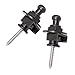 ZUXOCY 2Pcs Guitar Strap Locks Antislip Buttons Metal Strap Buttons Guitar Strap Buttons for Electric Guitar and Bass