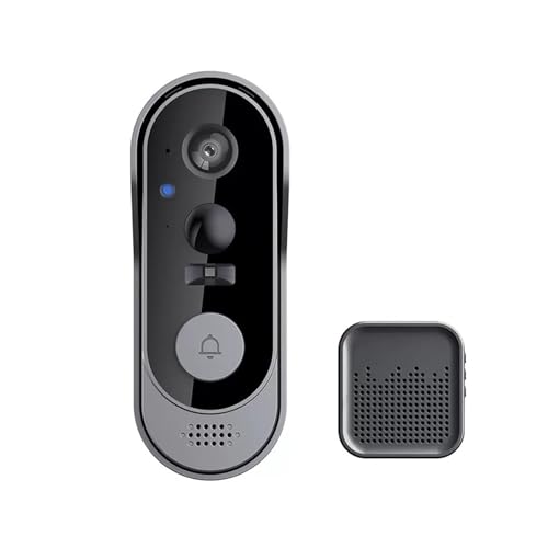 Sonnette vidéo Haute définition extérieure : interphone de sécurité maison - 2
