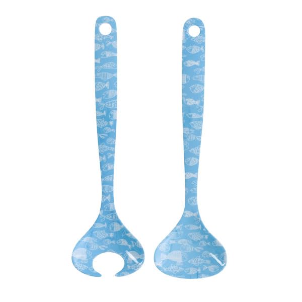 Overbeck and Friends - Salatbesteck - Crazy Fish/Fische, Maritim