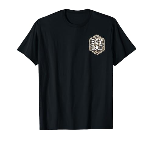 Camo Boy Dad Camo Dad Life Fathers Day 2 Side T-Shirt
