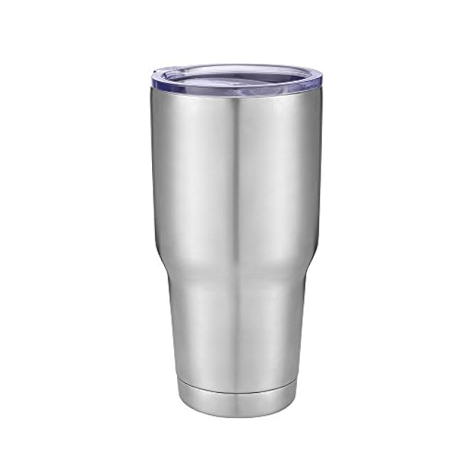 30 oz Tumbler, Double Wall Stainless Steel Insulated Travel Mug with Lid for Hot Beverage and Cool Drink ¡