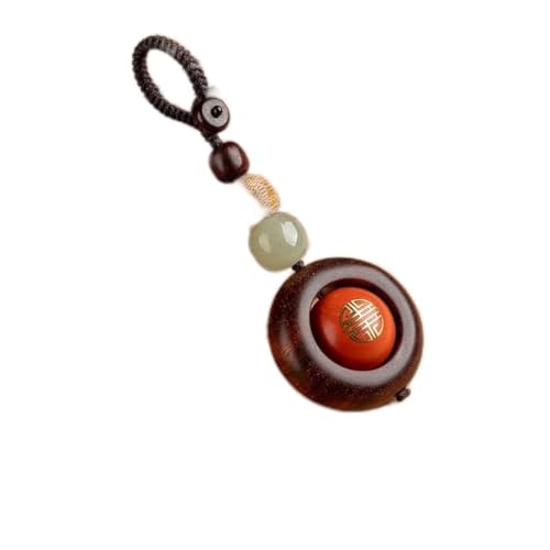 Porte-clés bracelet en bois pour clés et portefeuille