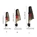 XISAOK Fishing Rod Hat Protector Fishing Rod Tip Caps with Fixing Belt Fishing Accessory Fishing Rod Guide Protections Covers