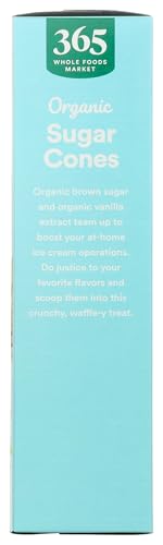 Image of 365 by Whole Foods Market, Organic Sugar Cone, 5 Ounce
