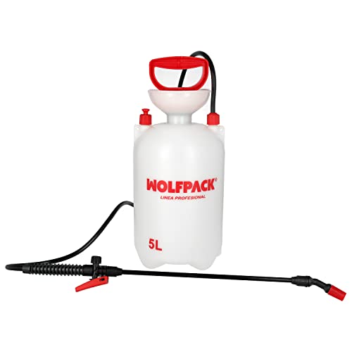 WOLFPACK LINEA PROFESIONAL Sulfatadora Manual 5 Litros  Pulverizador Presion Previa