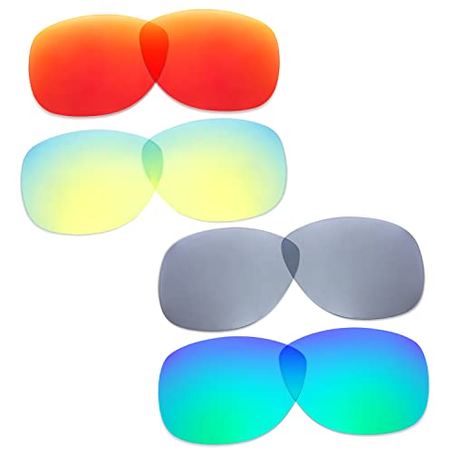 Lentilles pour Oakley Frogskins de rechange kit de 4 couleurs