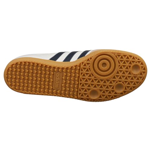 Image of adidas Samba Og Men's 3-Stripes Retro Contrast 70S Trainers (White Navy, US 5)