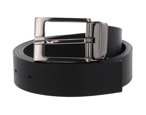Ceinture Bairone Valentino Cuir W95 Nero noir pour homme