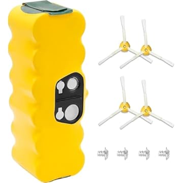 Substituição de 5000mAh 14,4 V para bateria Irobot Roomba 14,4V NI-MH compatível com iRobot Roomba 500 600 700 800 900 Series 510 531 535 540 550 552 560 570 580 595 622 0 6500 660 760 770 780 790 870