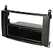 Produktbild Audioproject A368 - Autoradio Radioblende 2-DIN kompatibel mit Mercedes Benz A Klasse W169 - B Klasse T245 - Viano Vito W639 Doppel-DIN Ablage-Fach 1-DIN Auto-Radio Blende schwarz