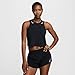 Women's AeroSwift Women's Dri-FIT ADV Cropped Running Tank Top (010 - Black/White)